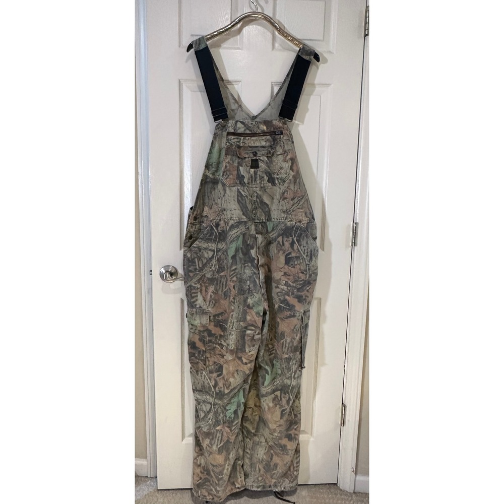 Liberty Mens Advantage Timber Camouflage Bib Overalls Hunting Cargo Workwear